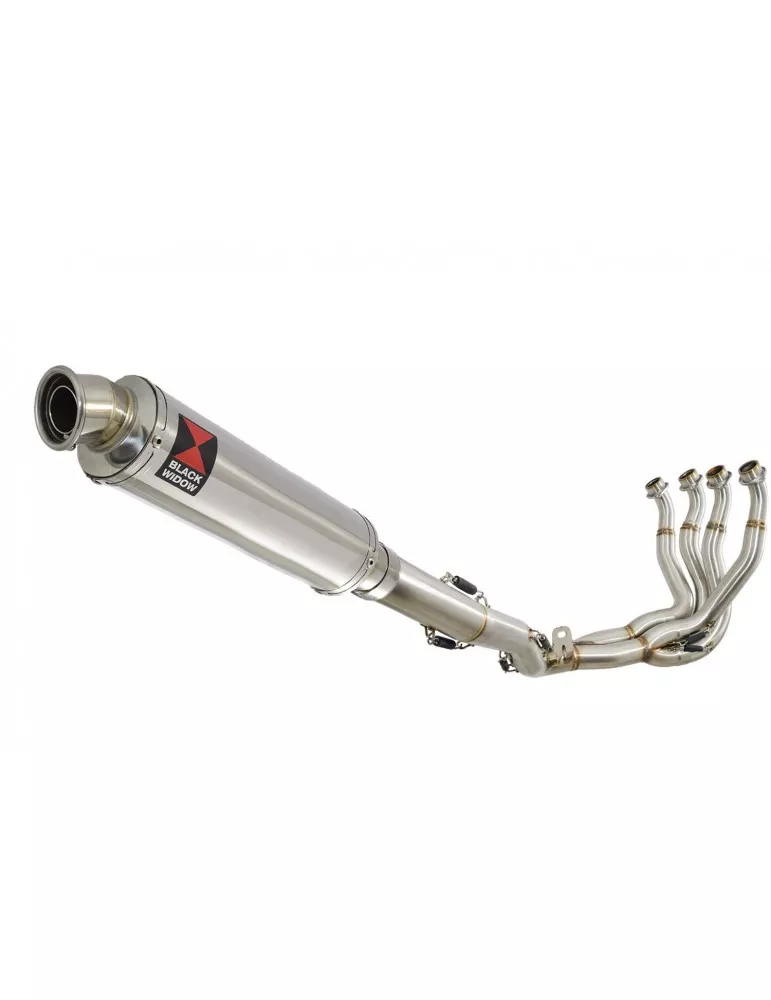 GSXR 1000 L2-L6 2012-2016 Decata Ligne complète + Silencieux Rond en Inox 350mm