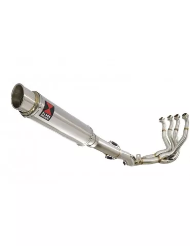 GSXR 1000 L2-L6 2012-2016 Decata Ligne complète + Silencieux GP Rond en Inox 350mm