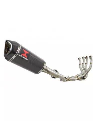 GSXR 1000 L2-L6 2012-2016 Decata Ligne complète + Silencieux Hexagonale En Carbone 300mm