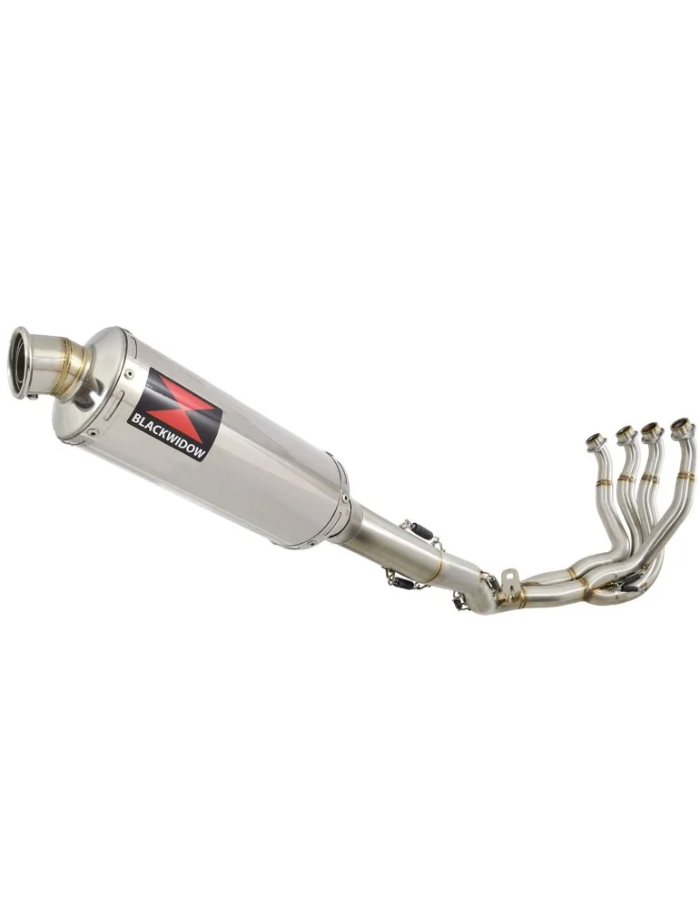 GSXR 1000 L2-L6 2012-2016 Decata Ligne complète + Silencieux Rond en Inox 300mm