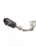 GSXR 1000 L2-L6 2012-2016 Decata Ligne complète + Silencieux Ovale En Carbone 200mm