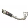 GSXR 1000 L2-L6 2012-2016 Decata Ligne complète + Silencieux GP Rond en Carbone + Canule en Titane 230mm