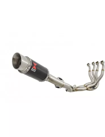 GSXR 1000 L2-L6 2012-2016 Decata Ligne complète + Silencieux Rond En Carbone 200mm