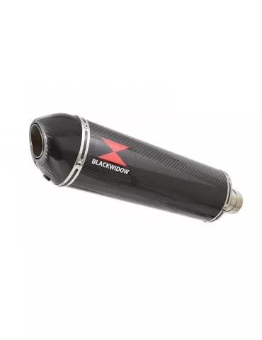 GSXR 600 K6 K7 2006 2007 Decata Silencieux & Silencieux Rond En Carbone 400mm