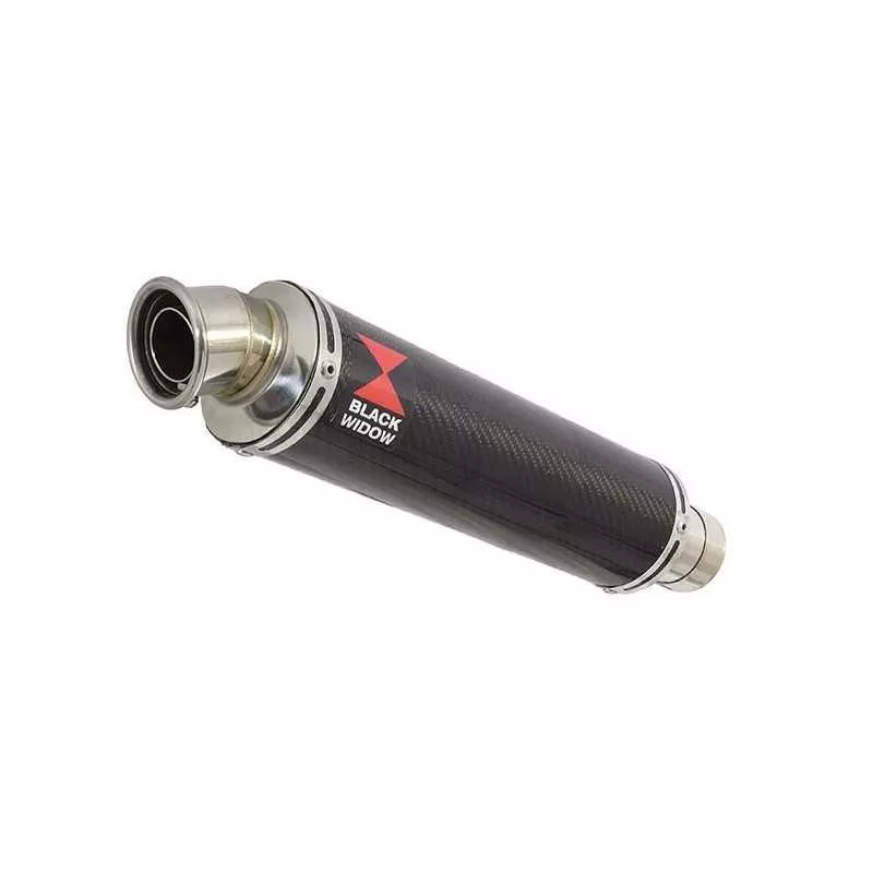 GSXR 600 K6 K7 2006 2007 Decata Silencieux & Silencieux Rond En Carbone 350mm