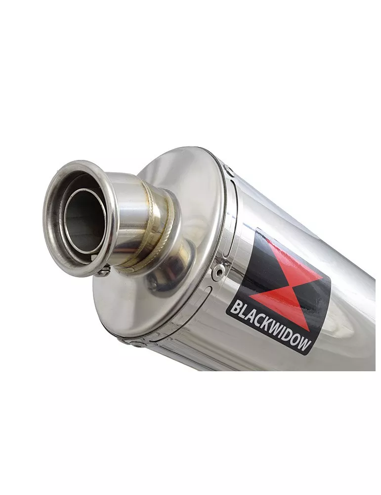 GSXR1100 GSXR 1100 89-92 exhaust tube de raccords et Ovale Silencieux En Inox 230mm