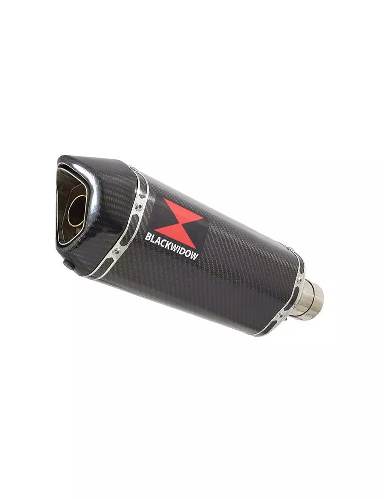 GSXR 600 K6 K7 2006 2007 Decata Silencieux & Silencieux Hexagonale En Carbone 300mm