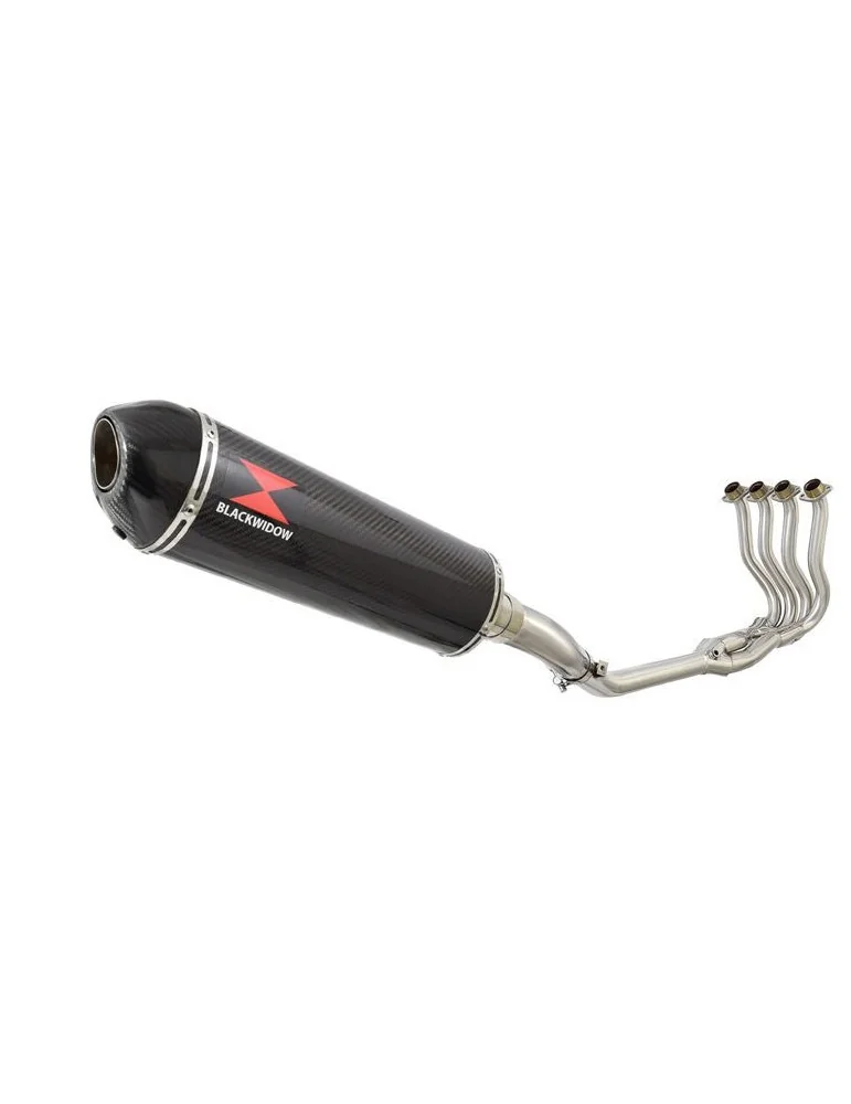 GSXR 600 GSXR600 L1 L2 L3 L4 L5 L6 2011-2016 Ligne complète & Silencieux Ovale En Carbone 400mm