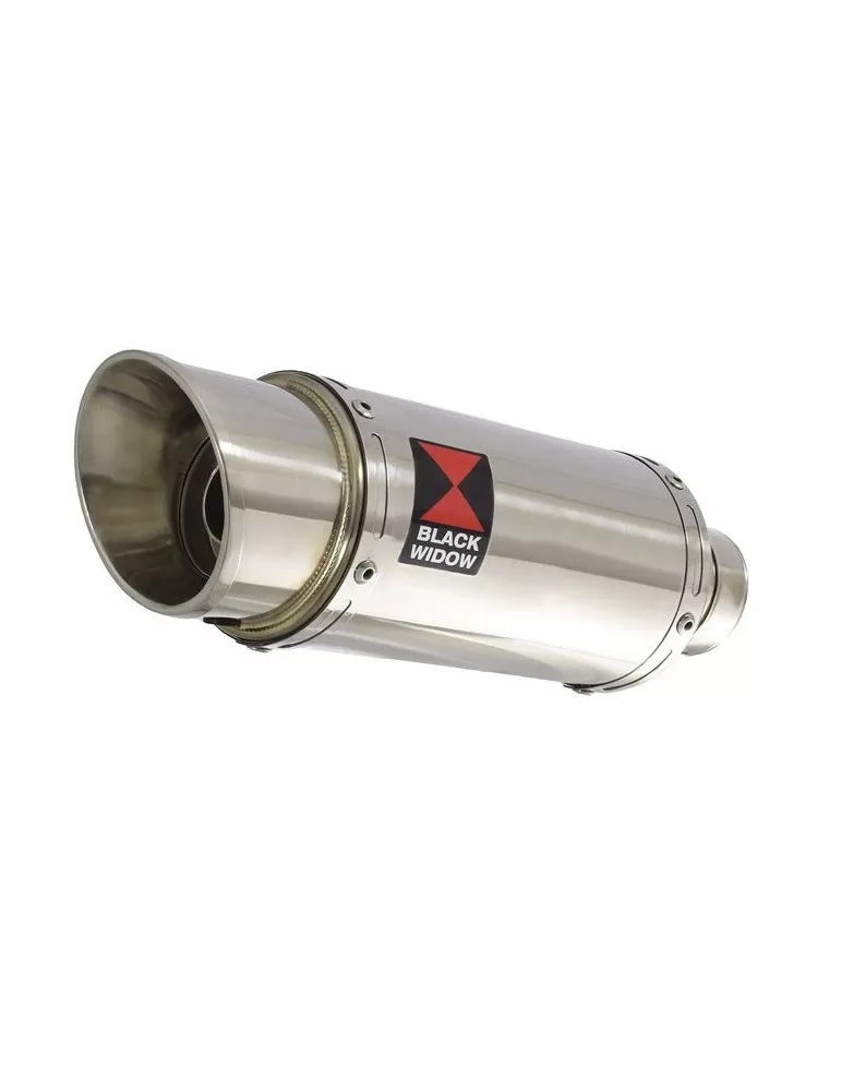 GSXR 600 GSXR600 L1 L2 L3 L4 L5 L6 2011-2016 Tube de raccord et Silencieux Rond En Inox 200mm
