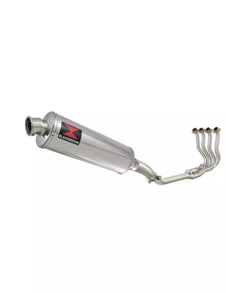 GSXR 600 GSXR600 L1 L2 L3 L4 L5 L6 2011-2016 Ligne complète & Silencieux Ovale en Inox 400mm