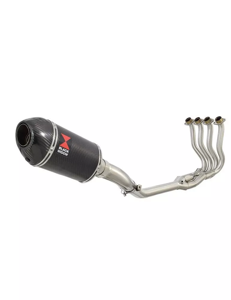 GSXR 600 GSXR600 L1 L2 L3 L4 L5 L6 2011-2016 Ligne complète & Silencieux Ovale En Carbone 200mm