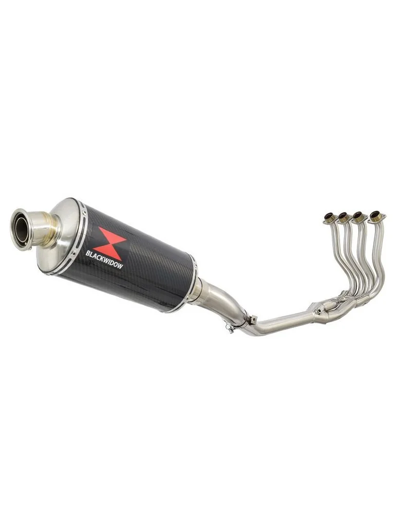 GSXR 600 GSXR600 L1 L2 L3 L4 L5 L6 2011-2016 Ligne complète & Silencieux Ovale En Carbone 300mm