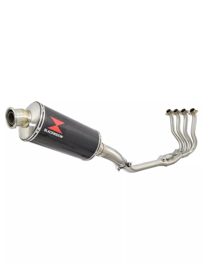 GSXR 600 GSXR600 L1 L2 L3 L4 L5 L6 2011-2016 Ligne complète & Silencieux Ovale En Carbone 300mm