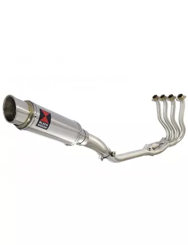 GSXR 600 GSXR600 L1 L2 L3 L4 L5 L6 2011-2016 Ligne complète & Silencieux Rond GP Style en Inox 230mm