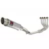 GSXR 600 GSXR600 L1 L2 L3 L4 L5 L6 2011-2016 Ligne complète & Silencieux Rond GP Style en Inox 230mm