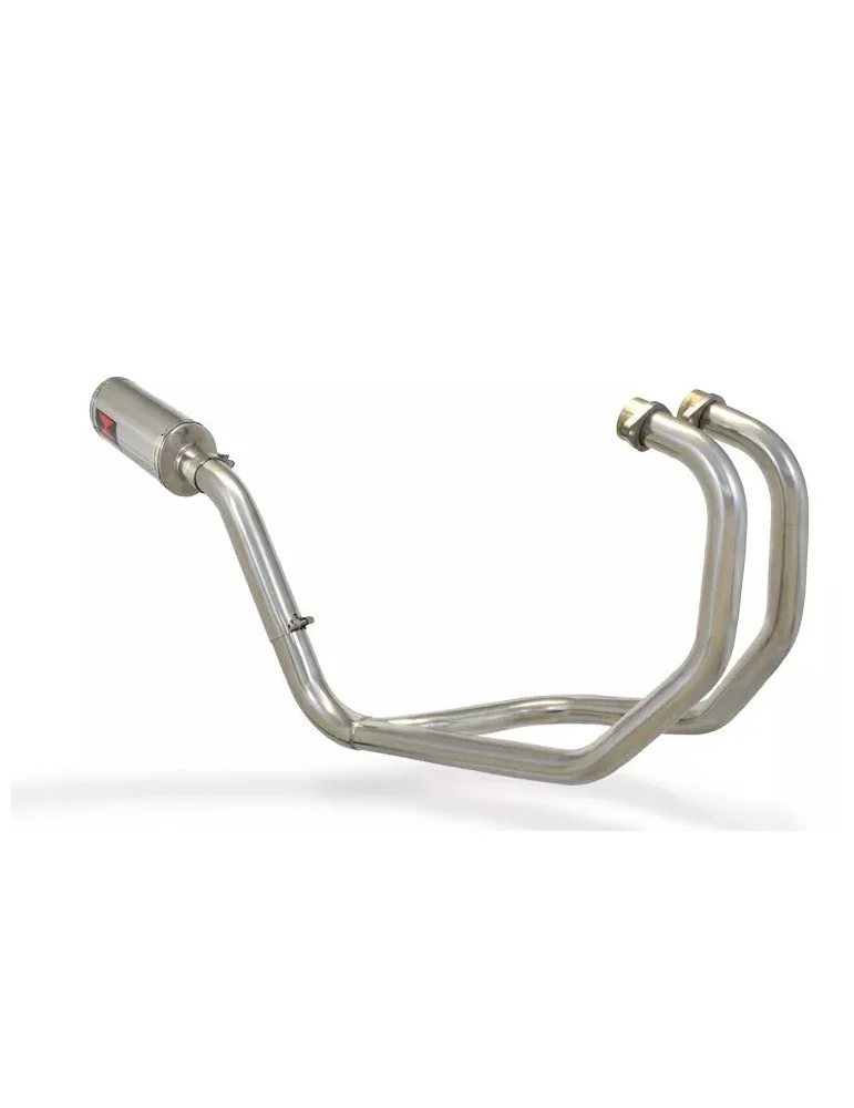 KAWASAKI KLE 500 KLE500 Ligne complète & Silencieux Ovale En Inox 230mm