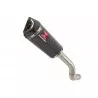 Z800 ZR800A Z800E 13 14 15 16 Tube de raccord (Link Pipe) / Silencieux Hexagonal en Carbone 300mm