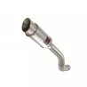 Z800 ZR800A Z800E 13 14 15 16 Tube de raccord (Link Pipe) / Silencieux Rond en Inox 200mm