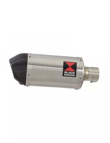 GSXR 600 K6 K7 2006 2007 Decata Silencieux & Silencieux Ovale En Inox + Canule en Carbone 200mm