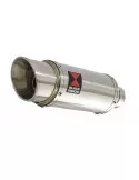 GSXR 600 K8 K9 L0 08 09 10 tube de raccord et Rond Silencieux En Inox 200mm