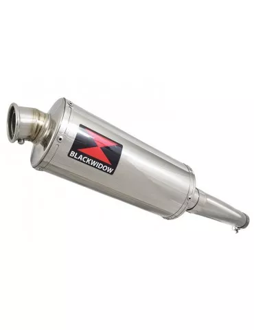 GSXR 600 K8 K9 L0 08 09 10 tube de raccord & Ovale Silencieux Kit 300mm