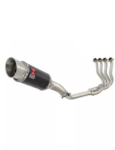 GSXR 600 GSXR600 L1 L2 L3 L4 L5 L6 2011-2016 Ligne complète & Silencieux Rond En Carbone 200mm