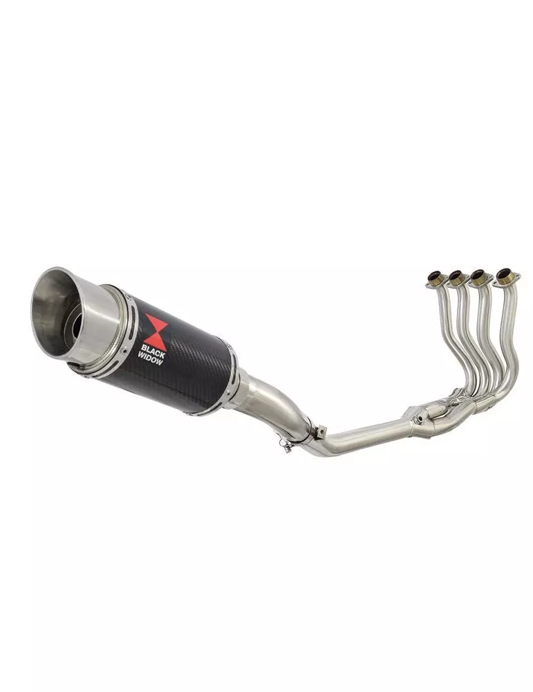 GSXR 600 GSXR600 L1 L2 L3 L4 L5 L6 2011-2016 Ligne complète & Silencieux Rond En Carbone 200mm