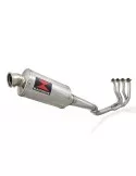 GSXR 600 K8 K9 L0 08 09 10 Ligne complète & Silencieux Ovale en Inox 230mm