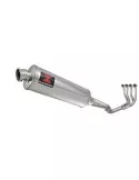 GSXR 600 GSXR600 K8 K9 LO 08 09 10 Ligne complète & Silencieux Ovale en Inox 400mm