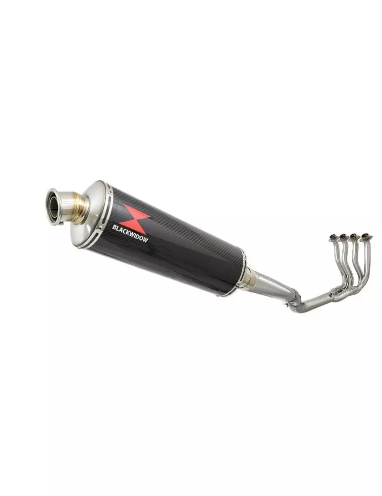 GSXR 600 GSXR600 K8 K9 LO 08 09 10 Ligne complète & Silencieux Ovale En Carbone 400mm
