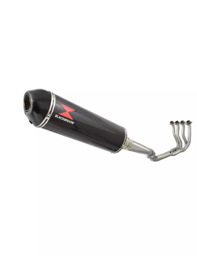 GSXR 750 K8 K9 L0 08 09 10 Ligne complète & Silencieux Ovale En Carbone 400mm