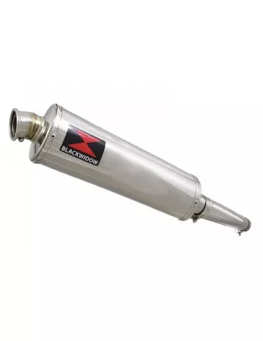 GSXR 750 K8 K9 L0 08 09 10 tube de raccord & Ovale Silencieux Kit 400mm