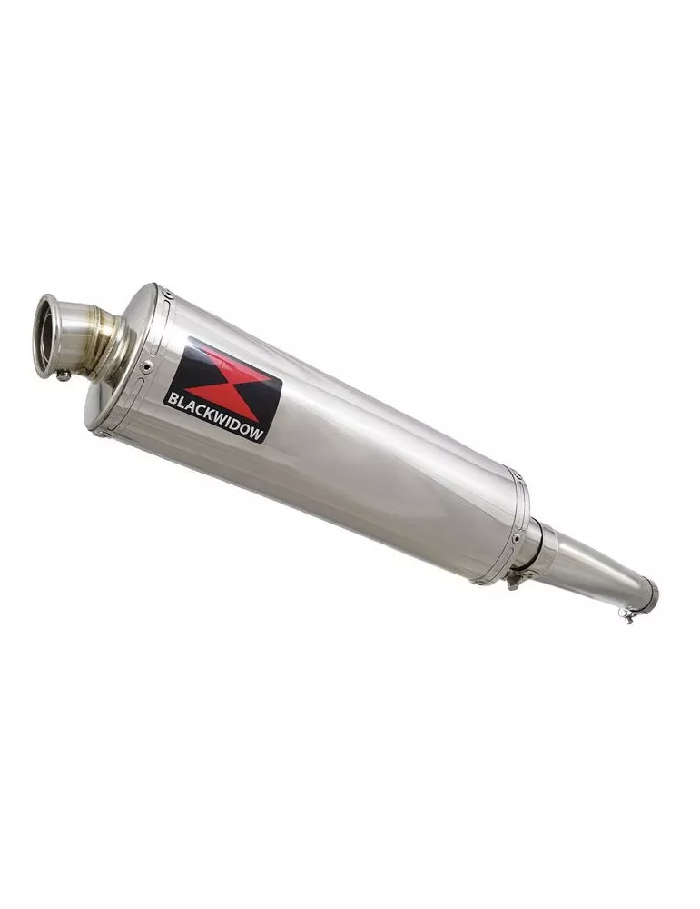 GSXR 750 K8 K9 L0 08 09 10 tube de raccord & Ovale Silencieux Kit 400mm