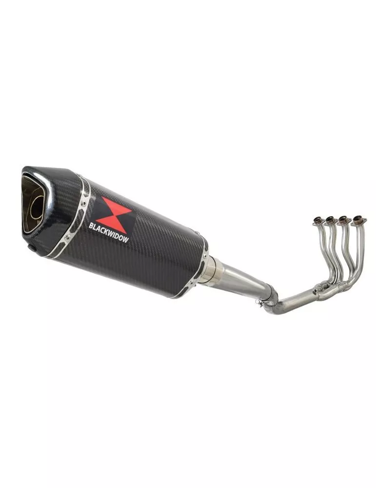 GSXR 750 K8 K9 L0 08 09 10 Ligne complète & Silencieux Hexagonale En Carbone 300mm