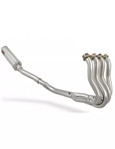 GSXR 750 K8 K9 L0 08 09 10 Ligne complètes & Ovale Stainless Silencieux 400mm