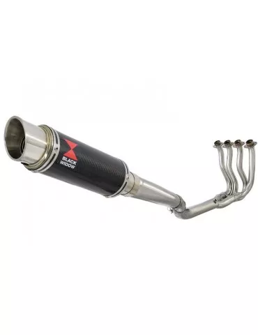 GSXR 750 K8 K9 L0 08 09 10 Ligne complète & Silencieux GP Rond En Carbone 230mm