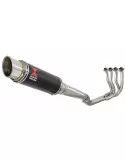 GSXR 750 K8 K9 L0 08 09 10 Ligne complète & Silencieux GP Rond En Carbone 230mm