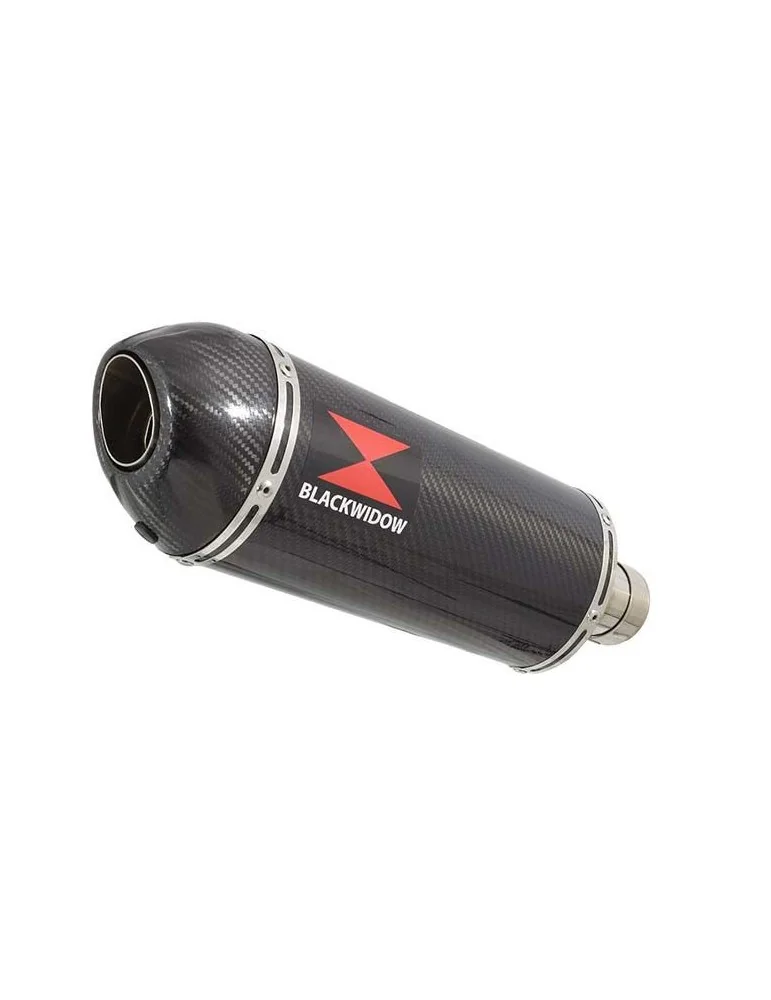 GSXR 750 K6 K7 2006 2007 Decata Silencieux / Silencieux Ovale En Carbone 300mm