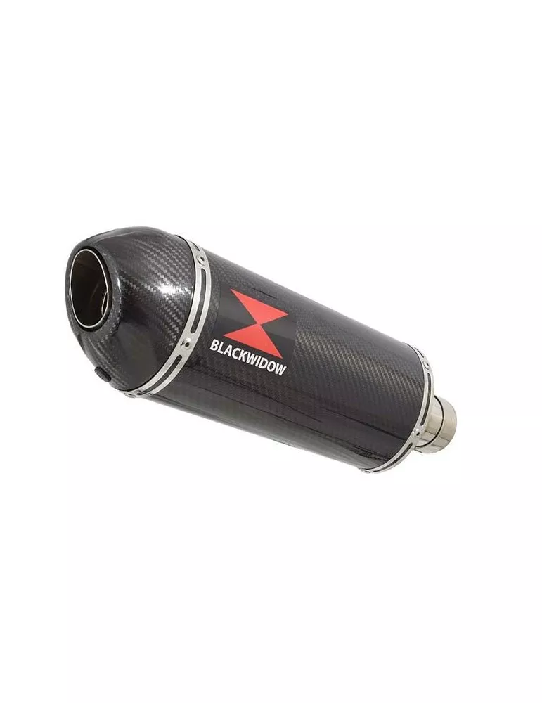 GSXR 750 K6 K7 2006 2007 Decata Silencieux / Silencieux Ovale En Carbone 300mm