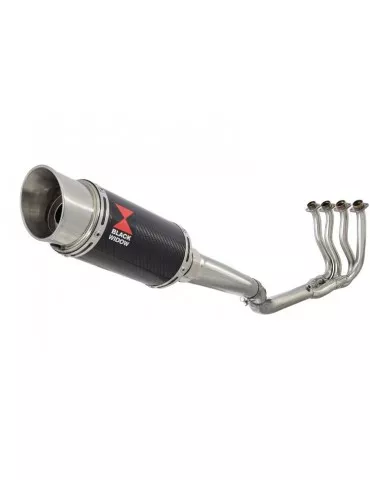GSXR 750 K8 K9 L0 08 09 10 Ligne complète & Silencieux Rond En Carbone 200mm