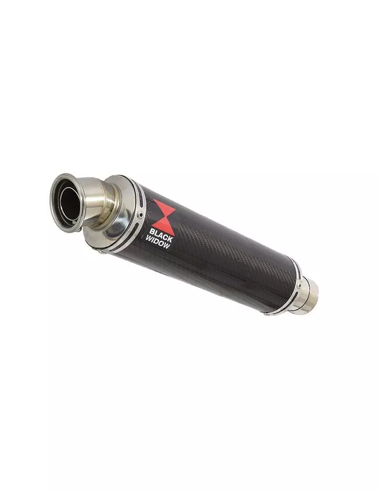 GSXR 750 K6 K7 2006 2007 Decata & Silencieux Rond En Carbone 350mm