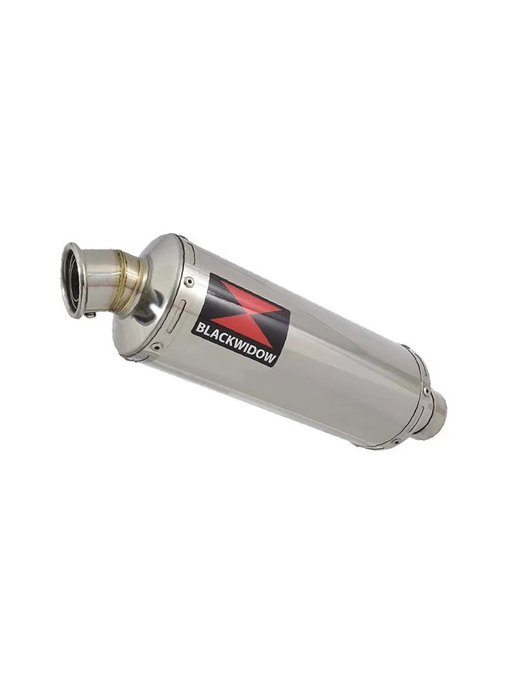 GSXR 750 K6 K7 2006 2007 Decata Silencieux / Silencieux Rond En Inox 300mm