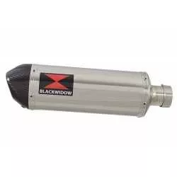 GSXR 750 K6 K7 2006 2007 Decata Silencieux / Silencieux Ovale En Inox + Canule en Carbone 300mm