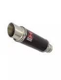GSXR 750 K6 K7 2006 2007 Decata Silencieux / Silencieux  Rond GP Style Noir En Inox 230mm