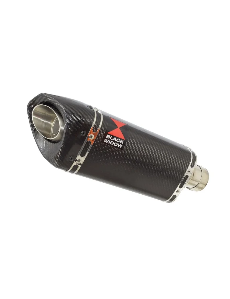 GSXR 750 K6 K7 2006 2007 Decata Silencieux / Silencieux Tri Ovale En Carbone 250mm
