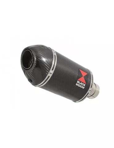 GSXR 750 K6 K7 2006 2007 Decata Silencieux / Silencieux Rond En Carbone 200mm