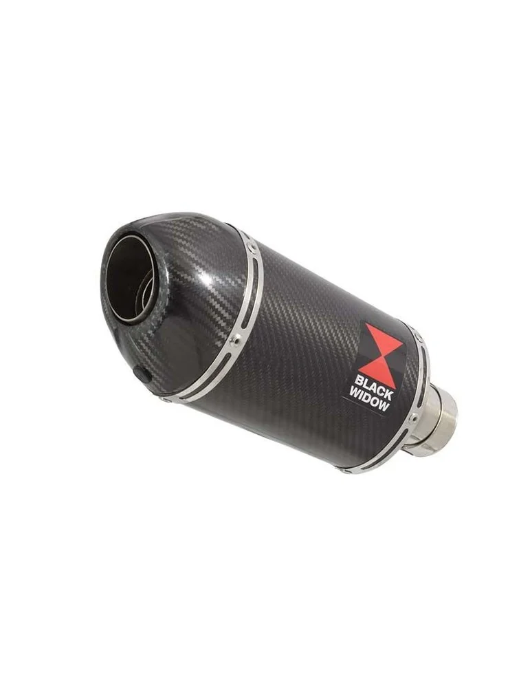 GSXR 750 K6 K7 2006 2007 Decata Silencieux / Silencieux Rond En Carbone 200mm