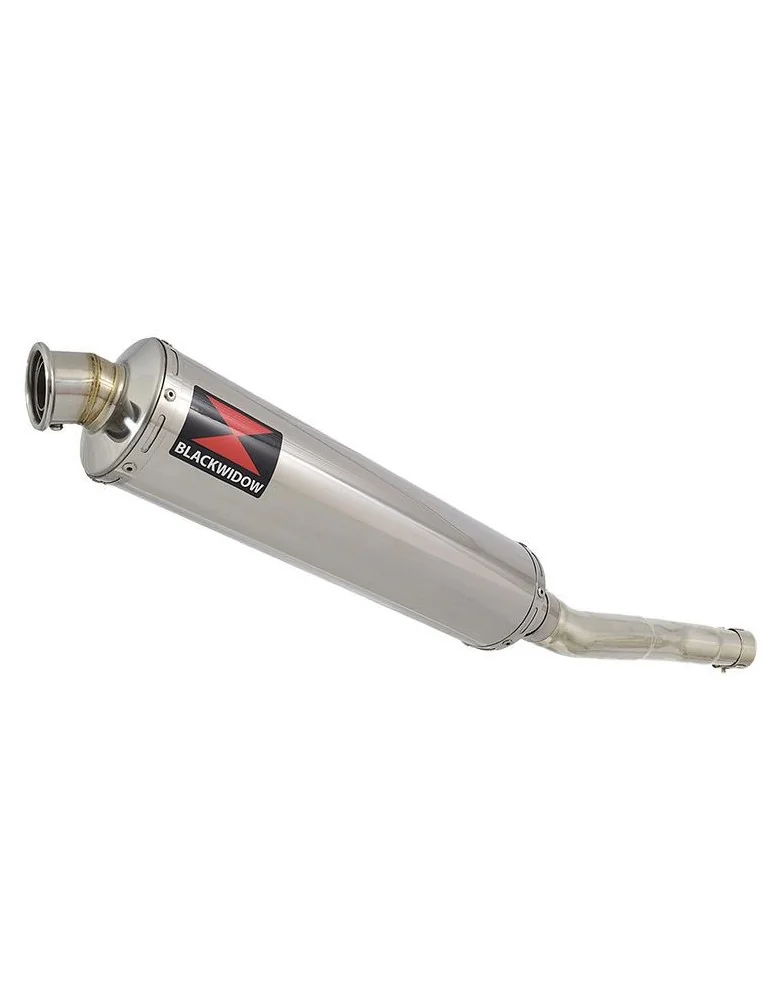 CBR250R MC41 2011-2014 Tube de raccord & Silencieux Rond En Inox 400mm