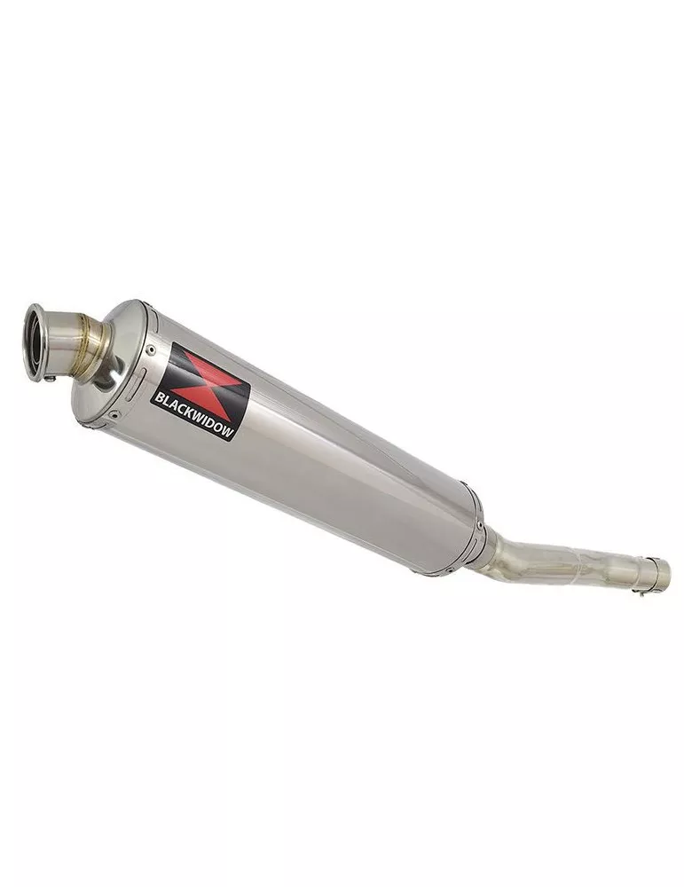 CBR250R MC41 2011-2014 Tube de raccord & Silencieux Rond En Inox 400mm