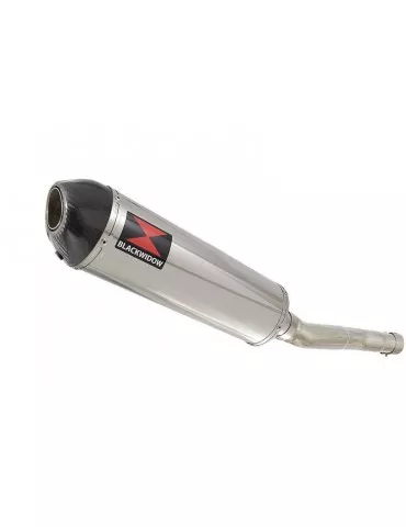 CBR250R MC41 2011-2014 Tube de raccord & Silencieux Ovale En Inox + Carbone Tip 400mm